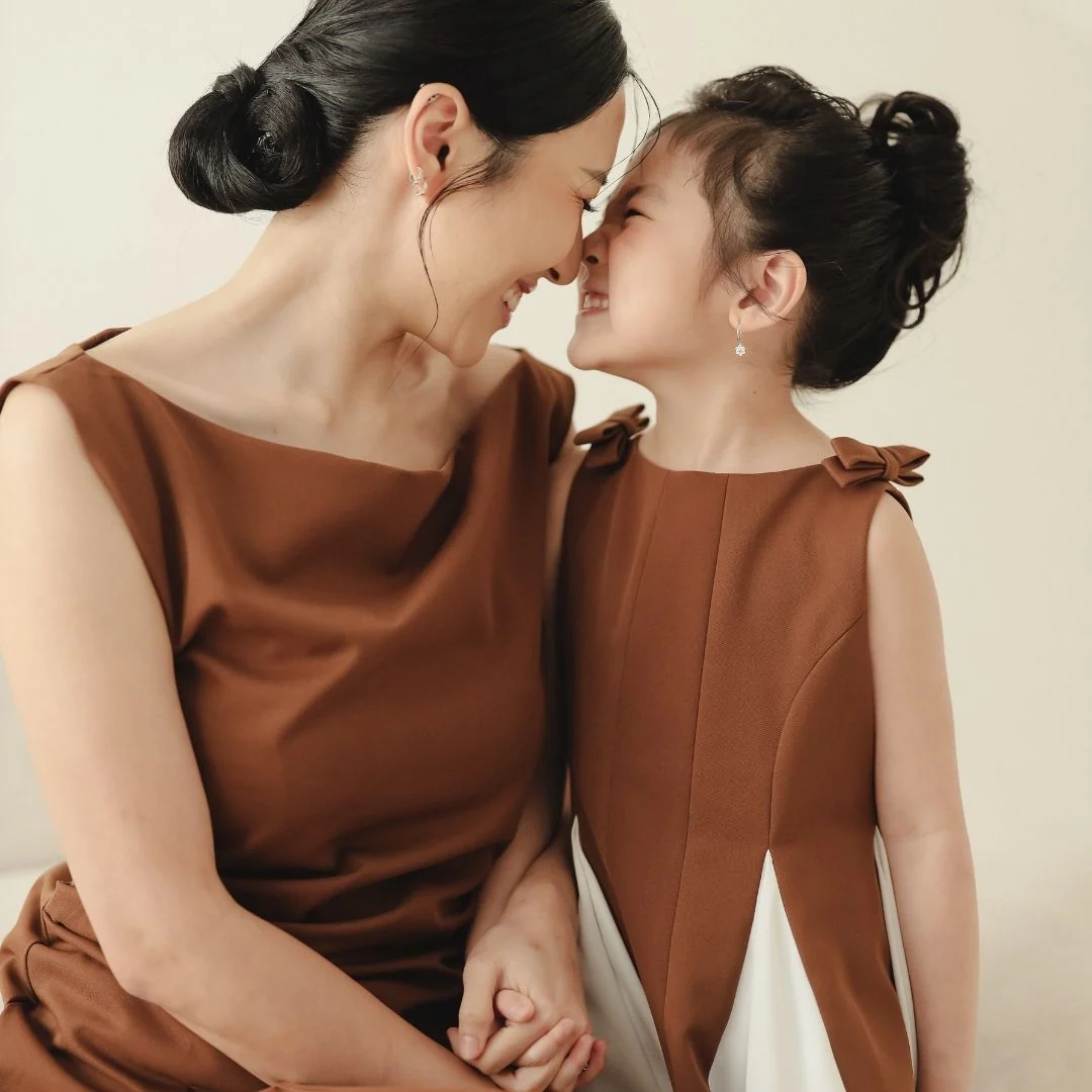 ZIEL x VERENA - Hayami Top Atasan Semiwool Premium Couple Mom & Girl - Image 9