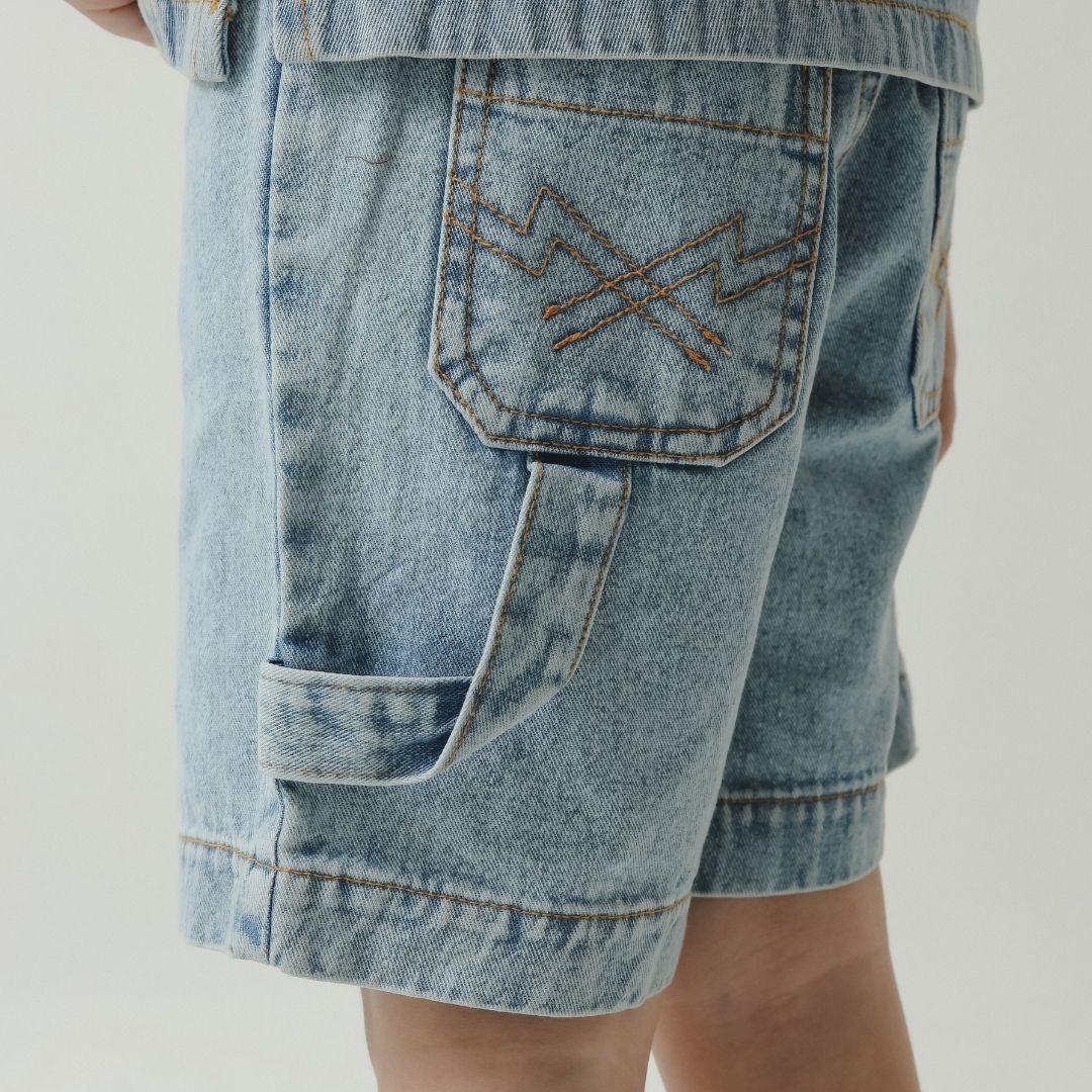 ZIEL x VERENA - Shinobu Pants Celana Anak Laki - Laki Denim Premium - Image 7