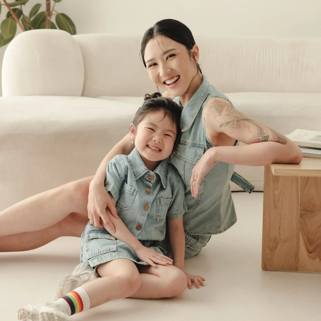 ZIEL x VERENA - Shinobu Skort Bawahan Denim Premium Couple Mom & Girl - Image 8